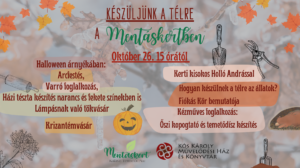 Készüljünk a télre a Mentáskertben!