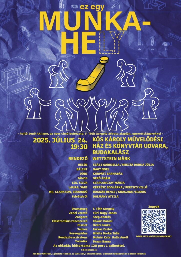 Bohózat Wettstein Márk rendezésében - plakát