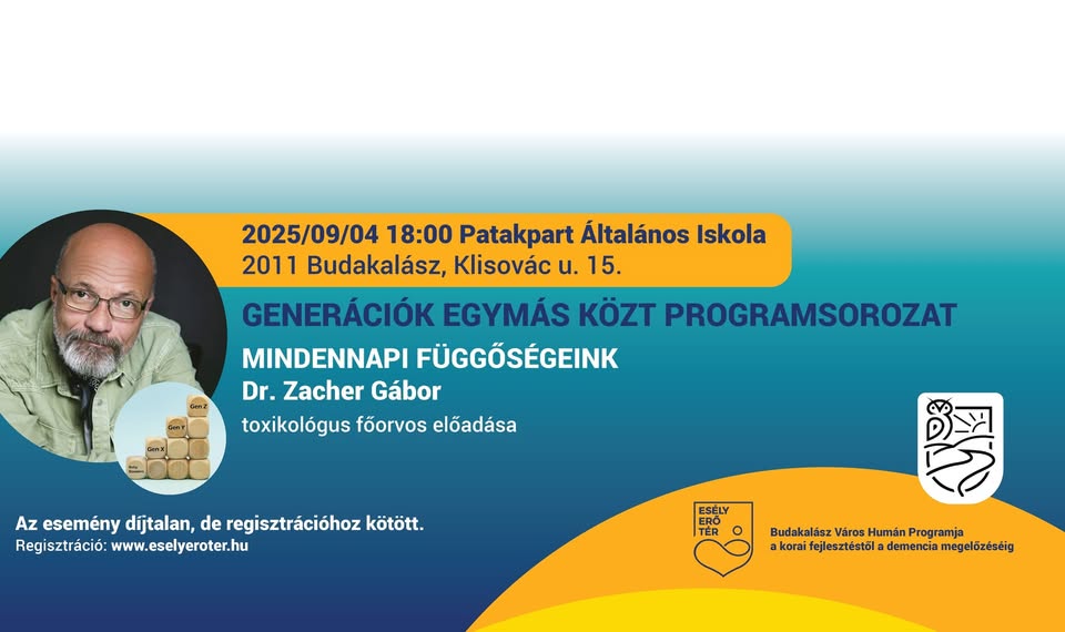 Dr. Zacher Gábor toxikológus előadása