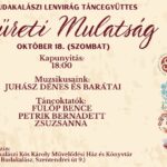 Szüreti táncház a Lenvirág Táncegyüttessel
