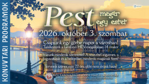 Pest megér egy estet! – Könyvtári programok